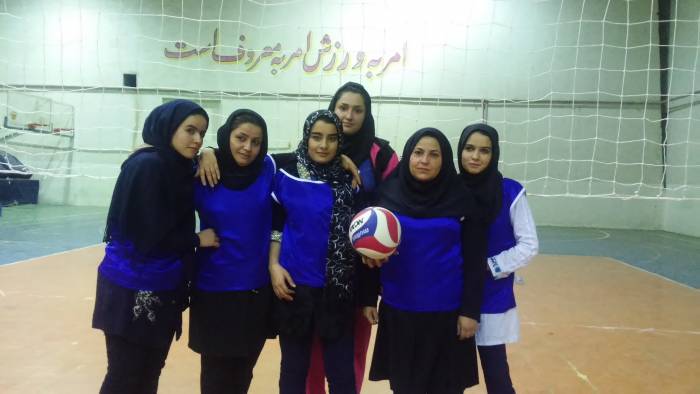 تیم های والیبال بانوان جام رمضان شهرستان کوهبنان | ورزش کوهبنان | سلامت و  مردم کوهبنان