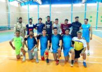 دیدار دوستانه بین تیم های والیبال شعبجره و تیم شهرستان کوهبنان برگزار شد.