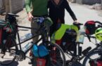 حضور مادر و پسر دوچرخه سوار ، از کشور آلمان در بخش طغرالجرد (شهرستان کوهبنان)