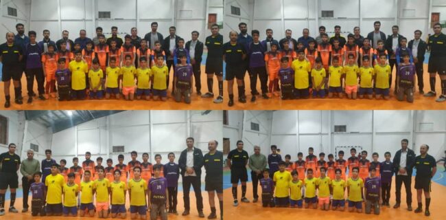 قهرمانان مسابقات فوتسال جام رمضان دانش آموزان مدارس شهرستان کوهبنان مشخص شدند.