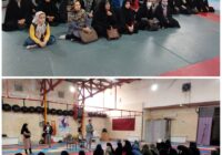 برگزاری کلاس آموزشی علم تمرین بین بانوان ورزشکار شهرستان درخانه جودو